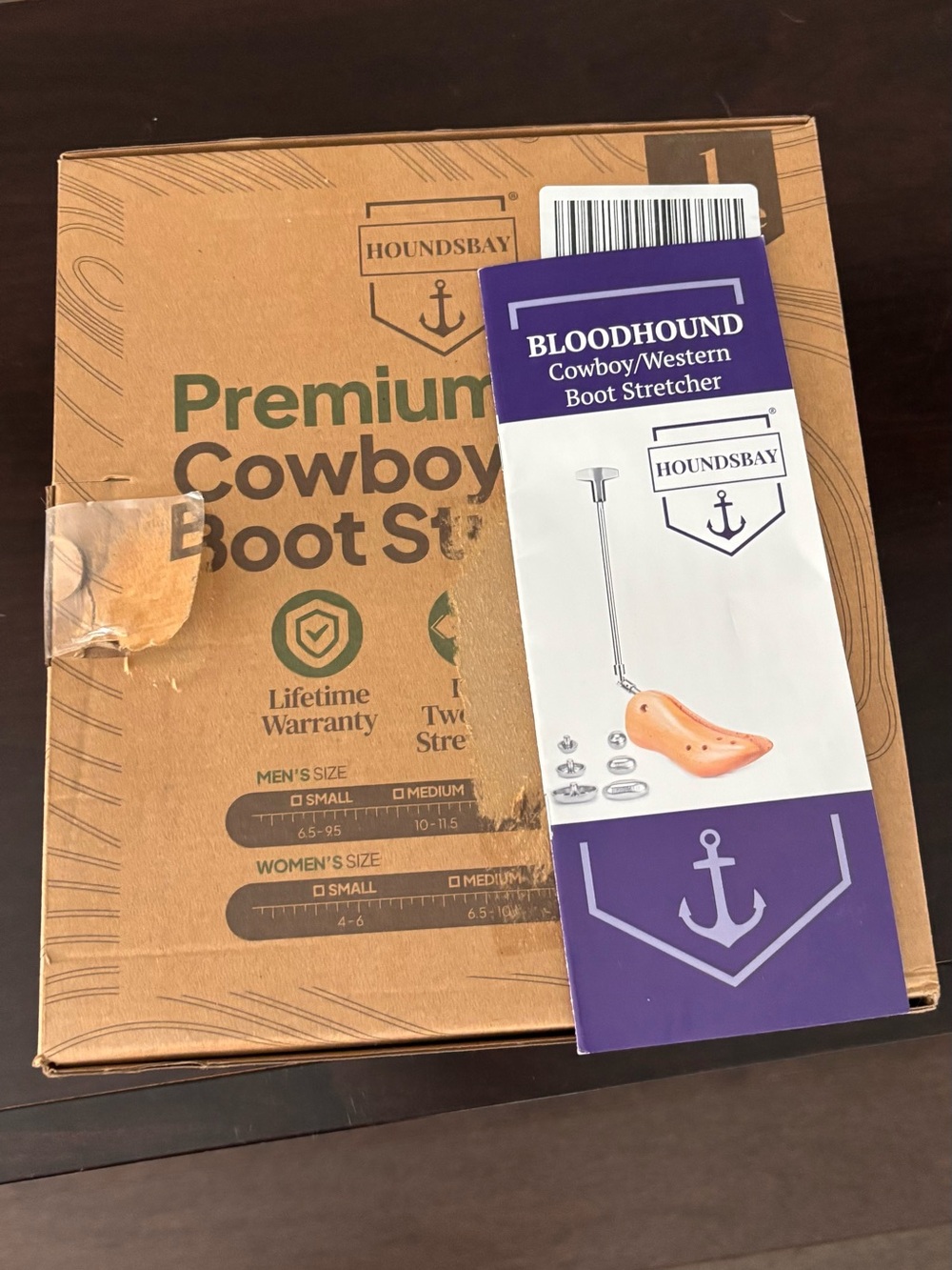 Houndsbay Bloodhound Cowboy/Western Boot Stretcher